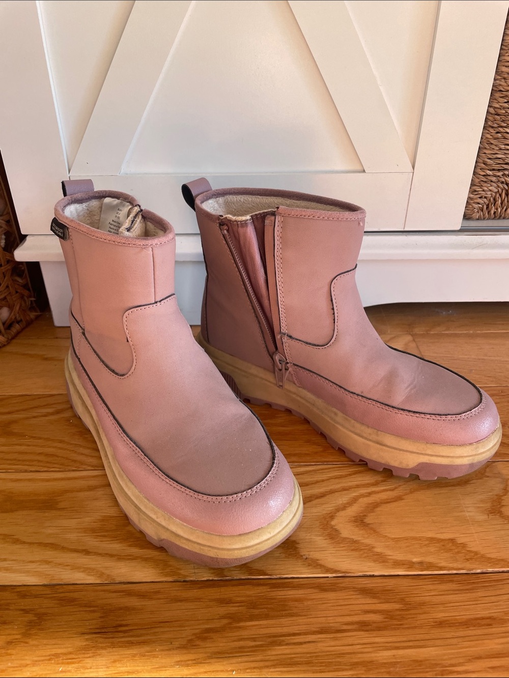 H&M Pink Platform Kids Ankle Boots